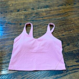 Pink Lululemon align tank